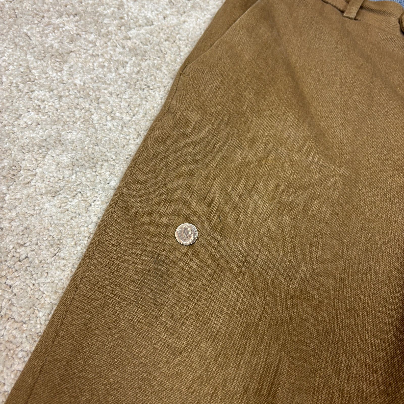 Gustin Gustin California Slim Washed Brown Pants Men's 34x34 Size US 34 / EU 50 - 11 Thumbnail