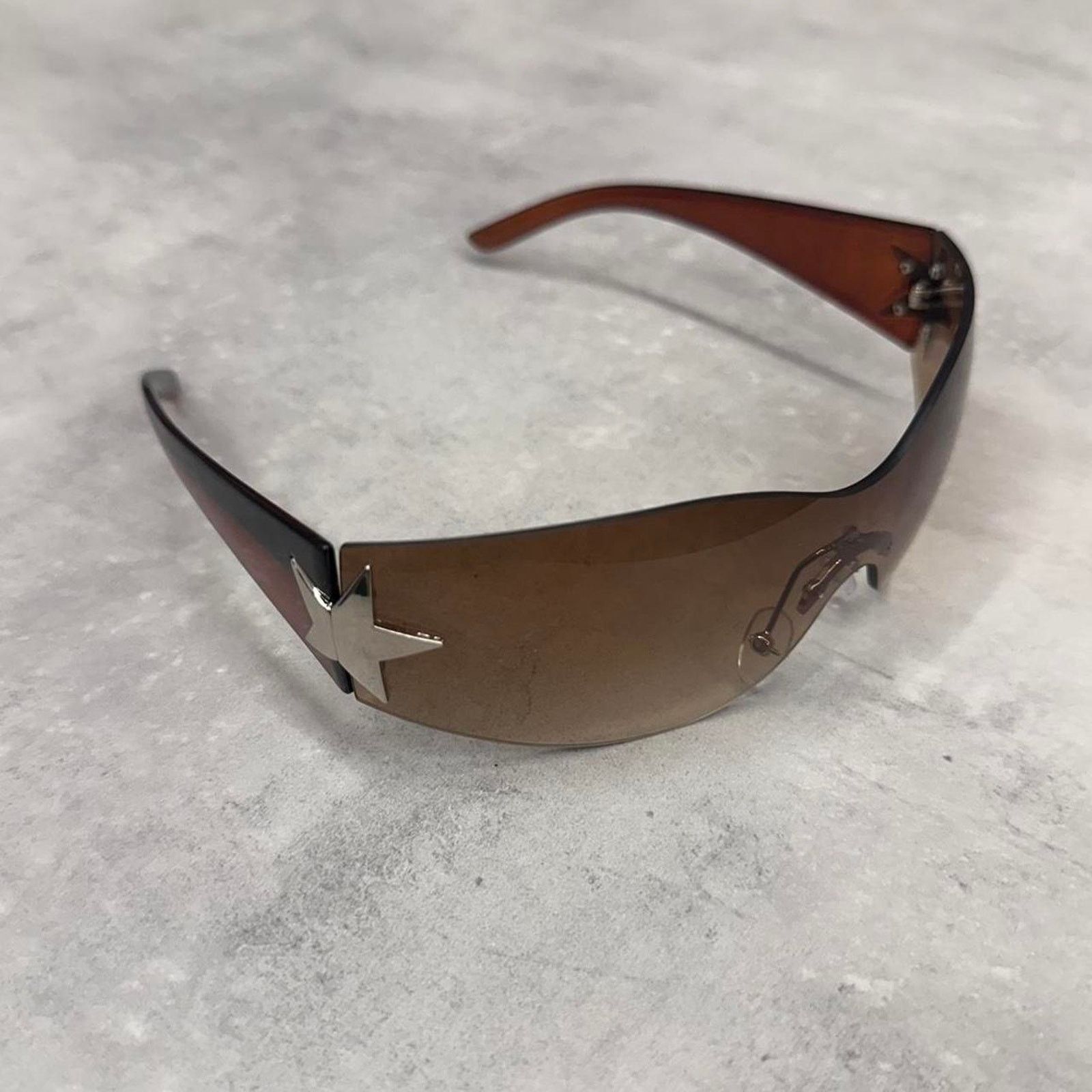 Other BROWN STAR FRAME SUNGLASSES WMNS2 Size ONE SIZE - 2 Thumbnail