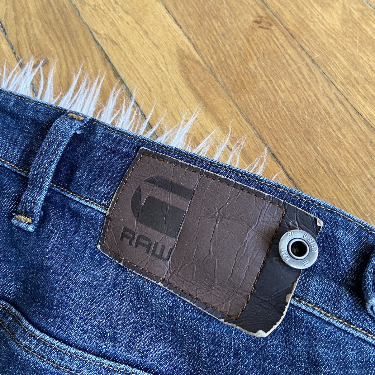 G-Star × Japanese Brand 📌 G Star Raw Holmer Tapered Y2k Denim Jeans Size US 32 / EU 48 - 4 Thumbnail