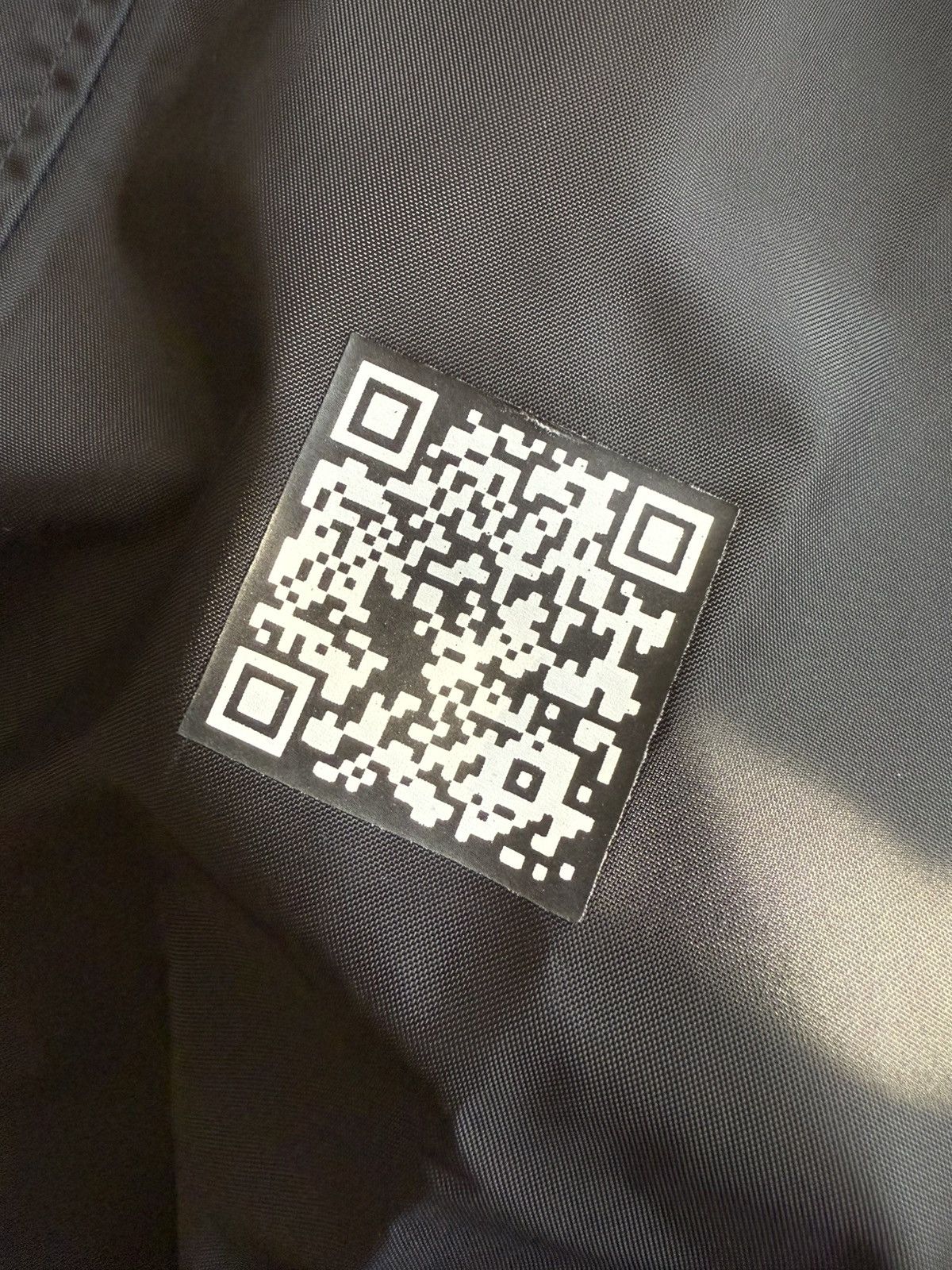 Vetements VETEMENTS Raincoat QR-Code Black Size US M / EU 48-50 / 2 - 6 Thumbnail