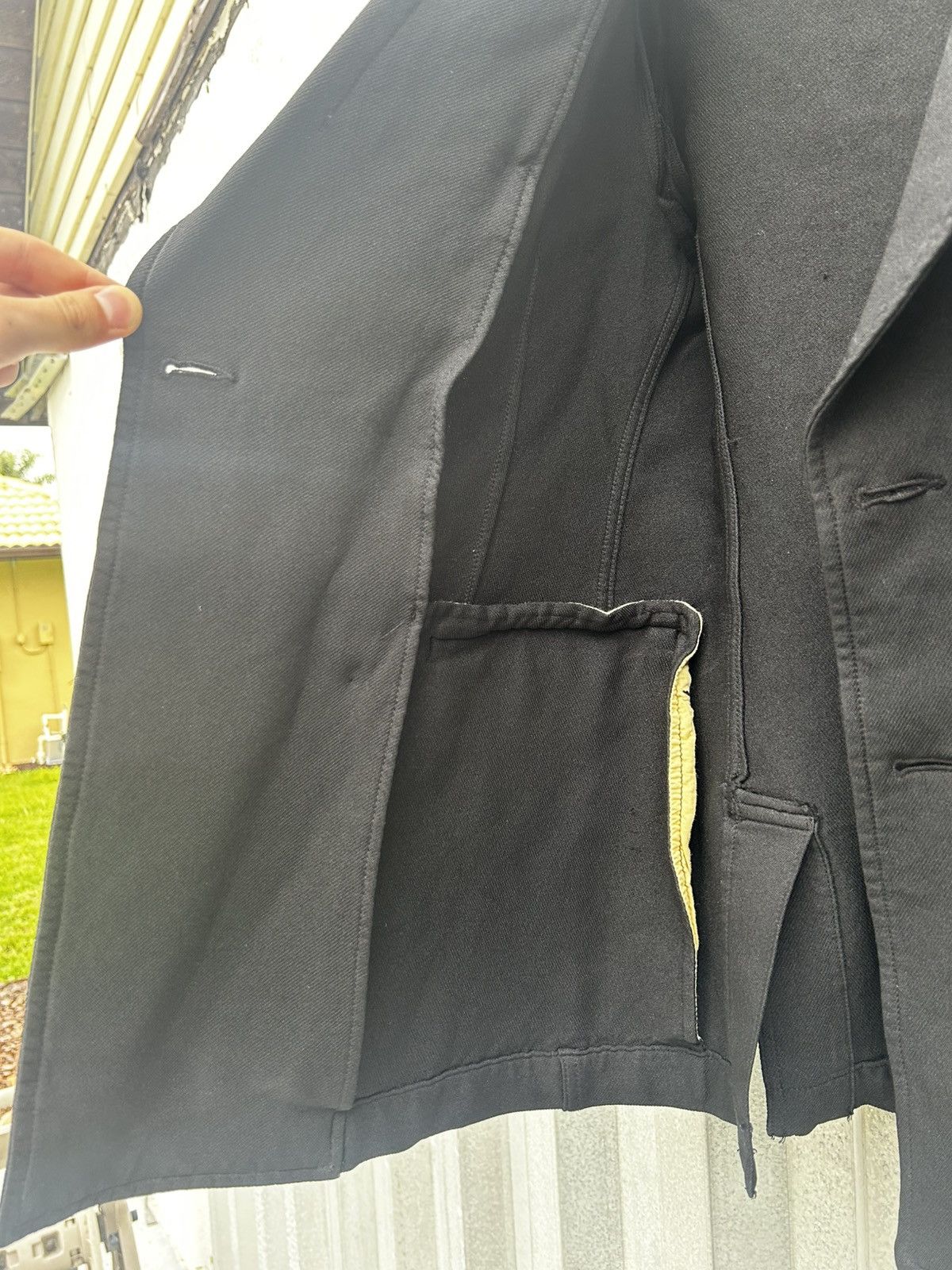 Comme des Garcons × Comme des Garcons Homme × Comme des Garcons Homme Plus Comme Des Garcons Homme Plus Blazer Size 40S - 4 Thumbnail