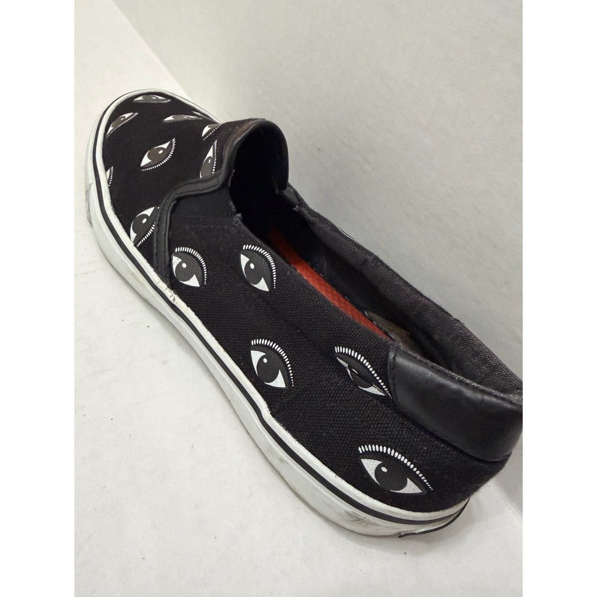 Kenzo KENZO EYE 👁️ BLACK SLIP ON SNEAKERS Size US 9 / EU 42 - 7 Thumbnail