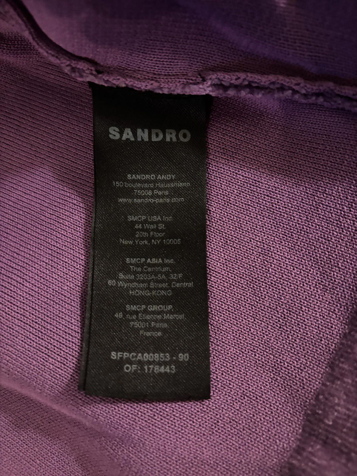 Sandro Sandro Women's LS Knit Embroidered Short Cardi-coat size S Size S / US 4 / IT 40 - 4 Thumbnail
