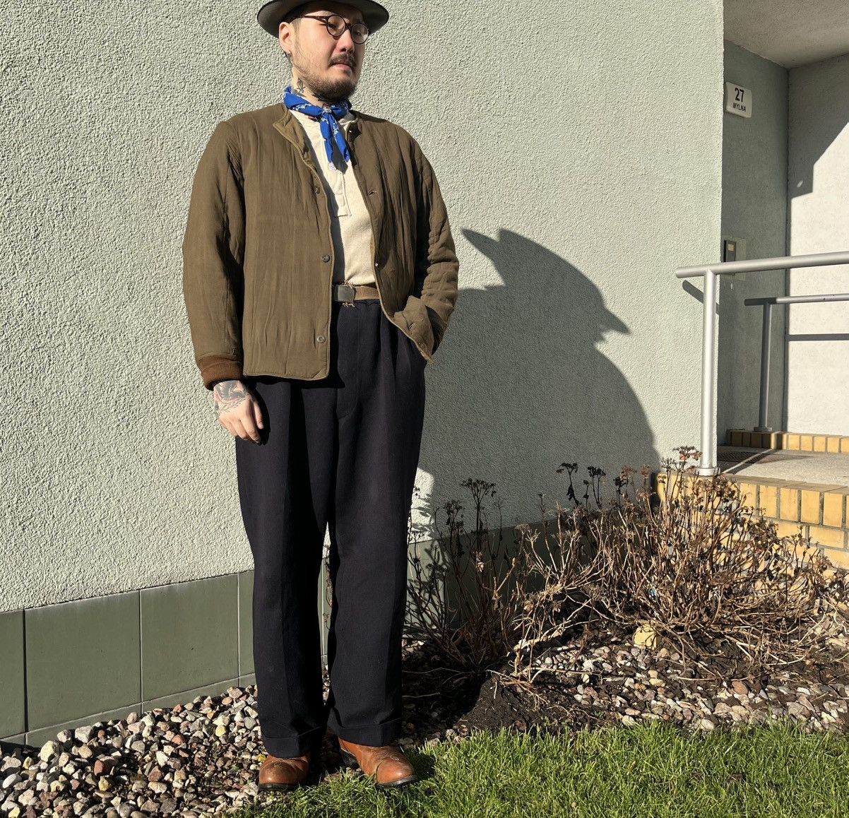 Chalk Line × Vintage 1960s Czech Army vintage Liner jacket Size US L / EU 52-54 / 3 - 3 Thumbnail