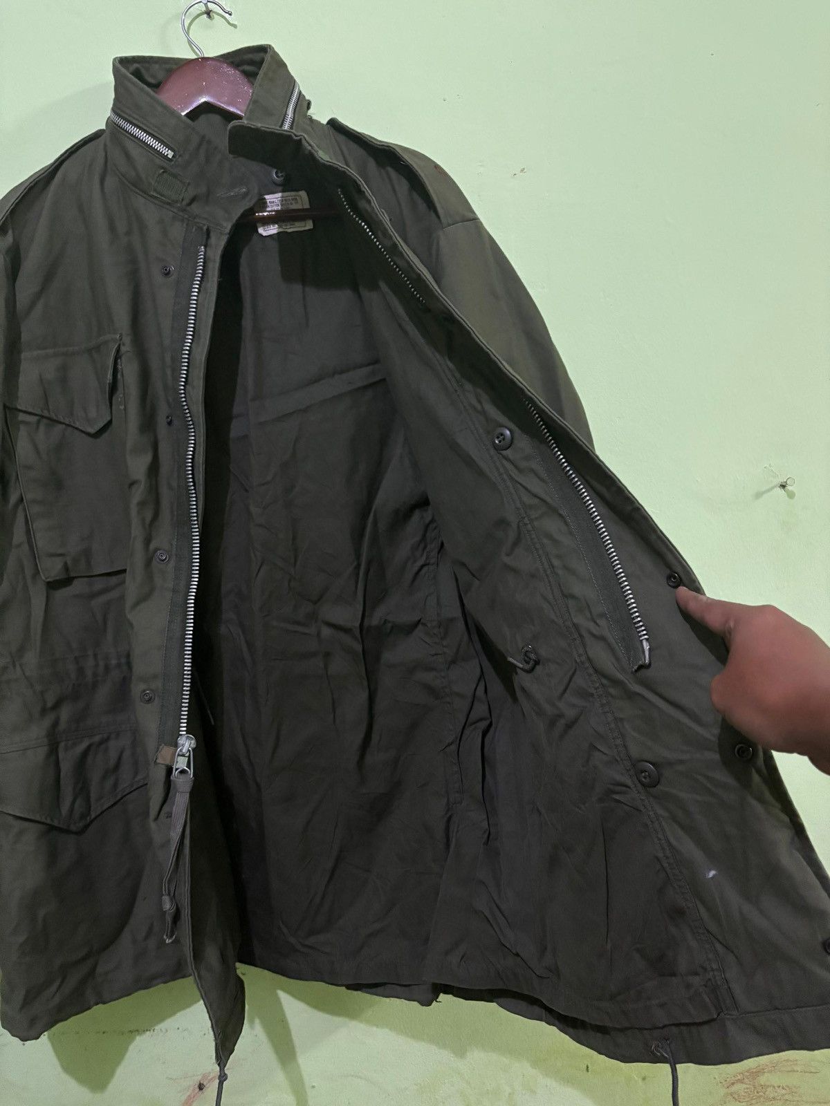 Alpha Industries × Vintage VTG 60’s Rolane Sportwear Field Jacket M-65 OG-107 Size US M / EU 48-50 / 2 - 5 Thumbnail