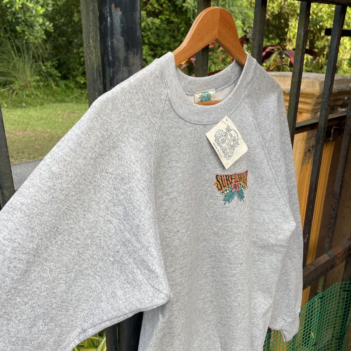 Other 🔥NOS Unworm 90s Surf & Sweat Big Surfing Logo Sweatshirts Size US S / EU 44-46 / 1 - 8 Thumbnail