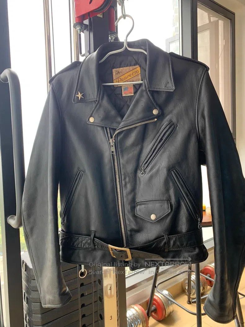 Schott Schott Leather coat Size US M / EU 48-50 / 2 - 2 Thumbnail