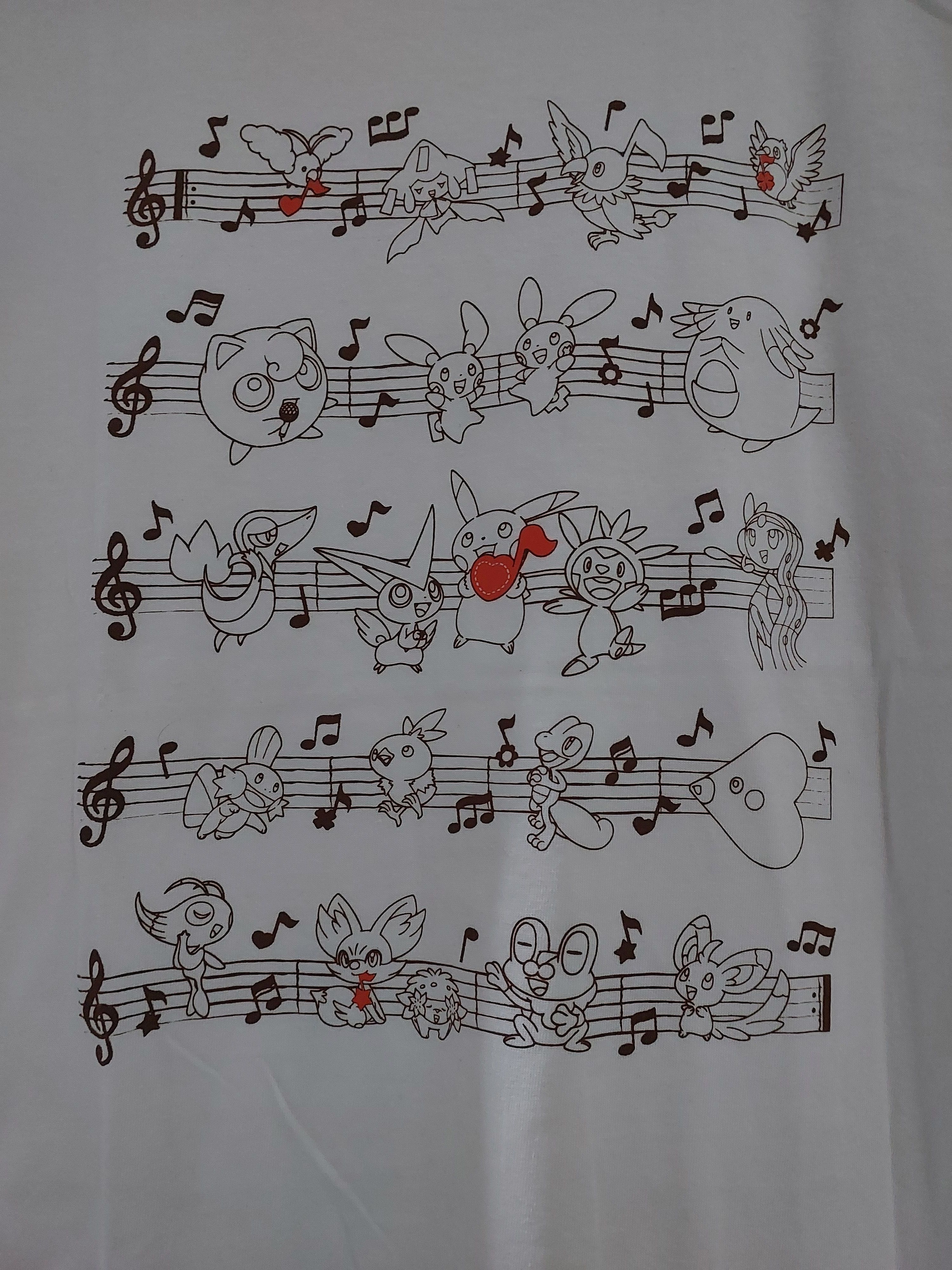 Anime × Pokemon × Vintage POKEMON ILLUSTRATION ANIME T-SHIRT Size US L / EU 52-54 / 3 - 10 Thumbnail