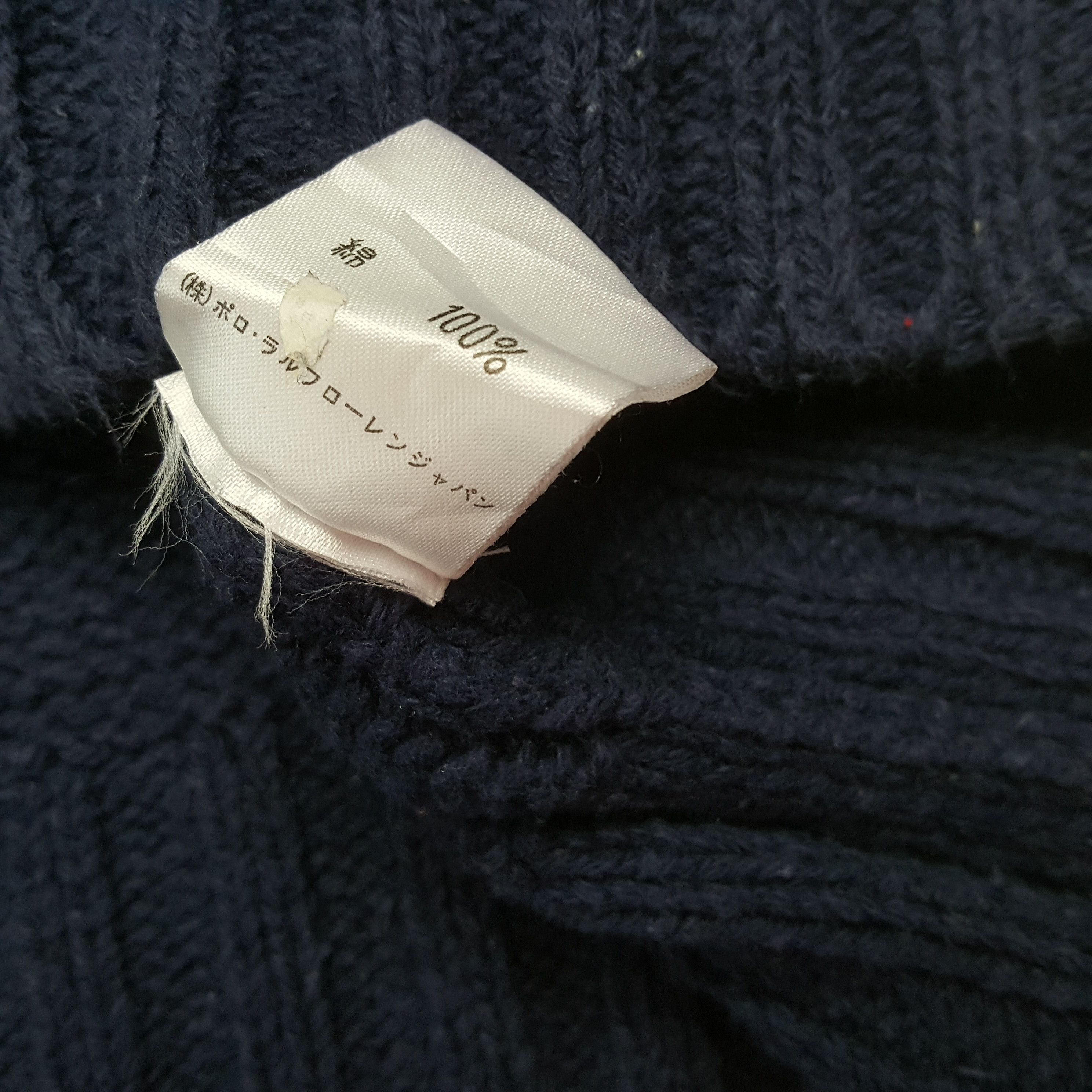 Polo Ralph Lauren × Vintage Vintage POLO SPORT by RALPH LAUREN Knitwear Sweatshirt Size US L / EU 52-54 / 3 - 7 Thumbnail