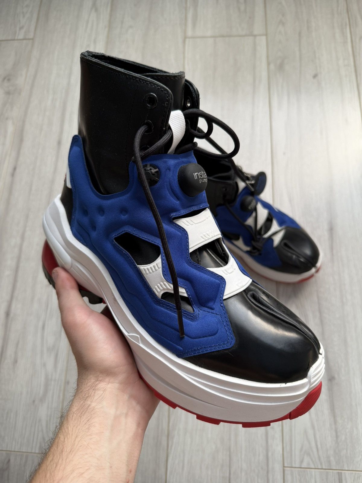 Maison Margiela × Reebok Maison Margiela Reebok Instapump sneakers tabby shoes Oxford Size US 10 / EU 43 - 1 Thumbnail
