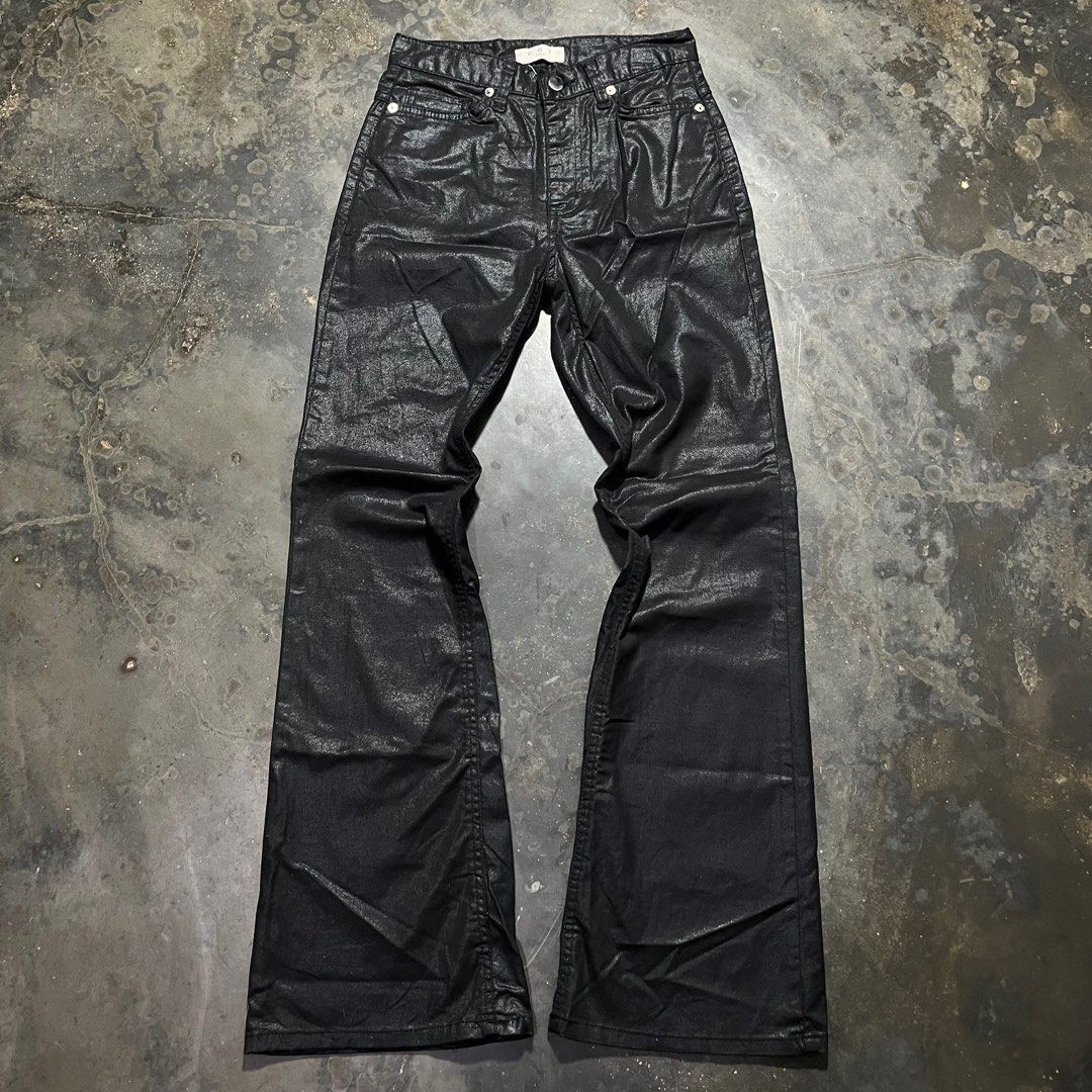 Beauty Beast Japanese wax denim jeans punk style Size US 29 - 1 Thumbnail