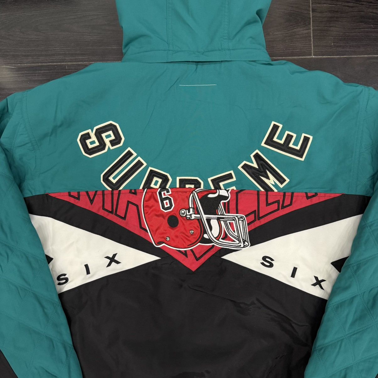 Maison Margiela × Supreme Supreme®/MM6 Maison Margiela Split Stadium Jacket Black Size US XL / EU 56 / 4 - 8 Thumbnail