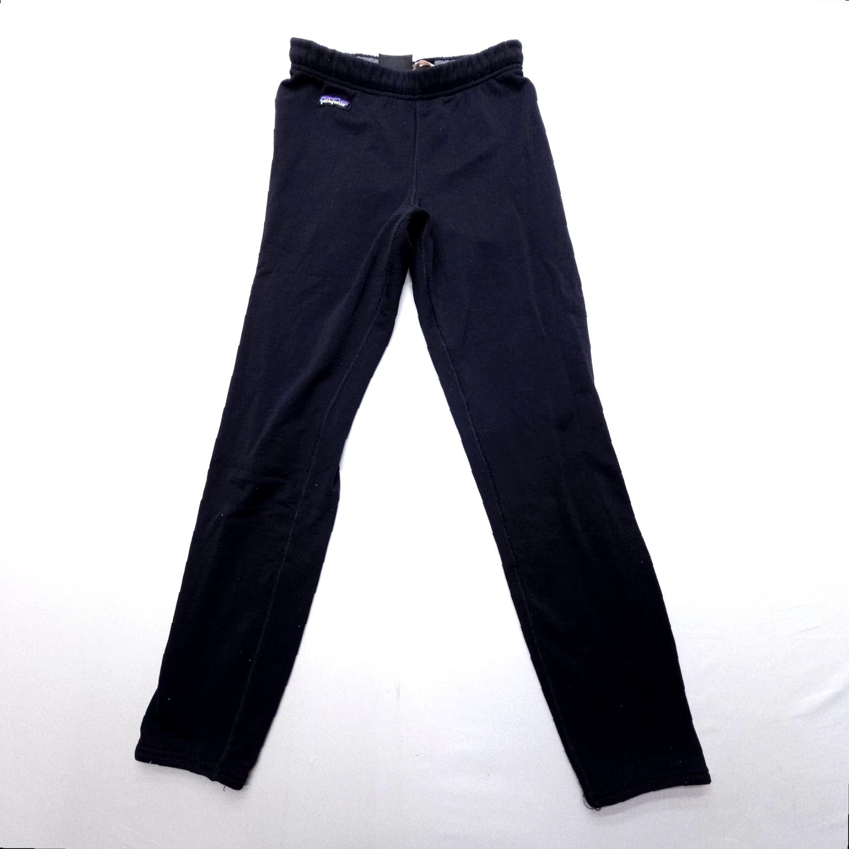 Patagonia VINTAGE Patagonia Base Layer Pants Womens Small Black USA Made Thermal Skiing Size 28" / US 6 / IT 42 - 2 Thumbnail
