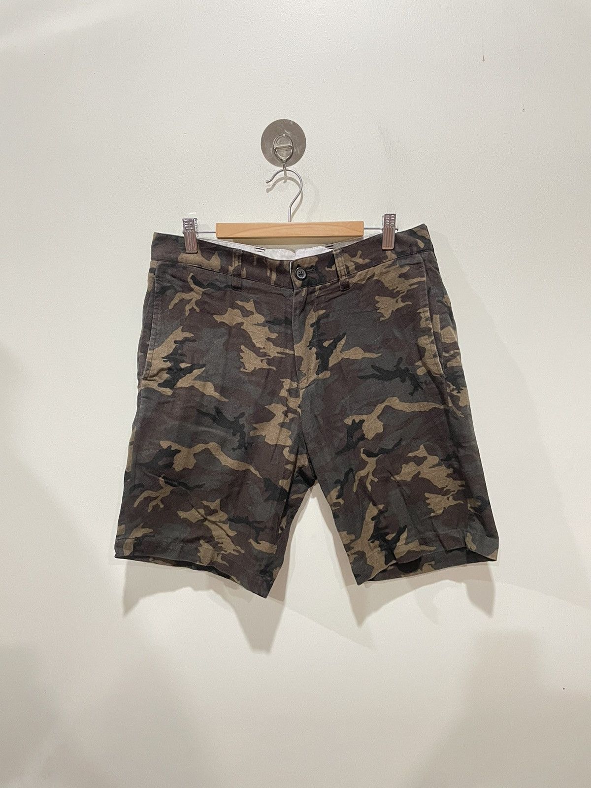 SHIPS Ships Camouflag Shorts Size US 34 / EU 50 - 1 Thumbnail