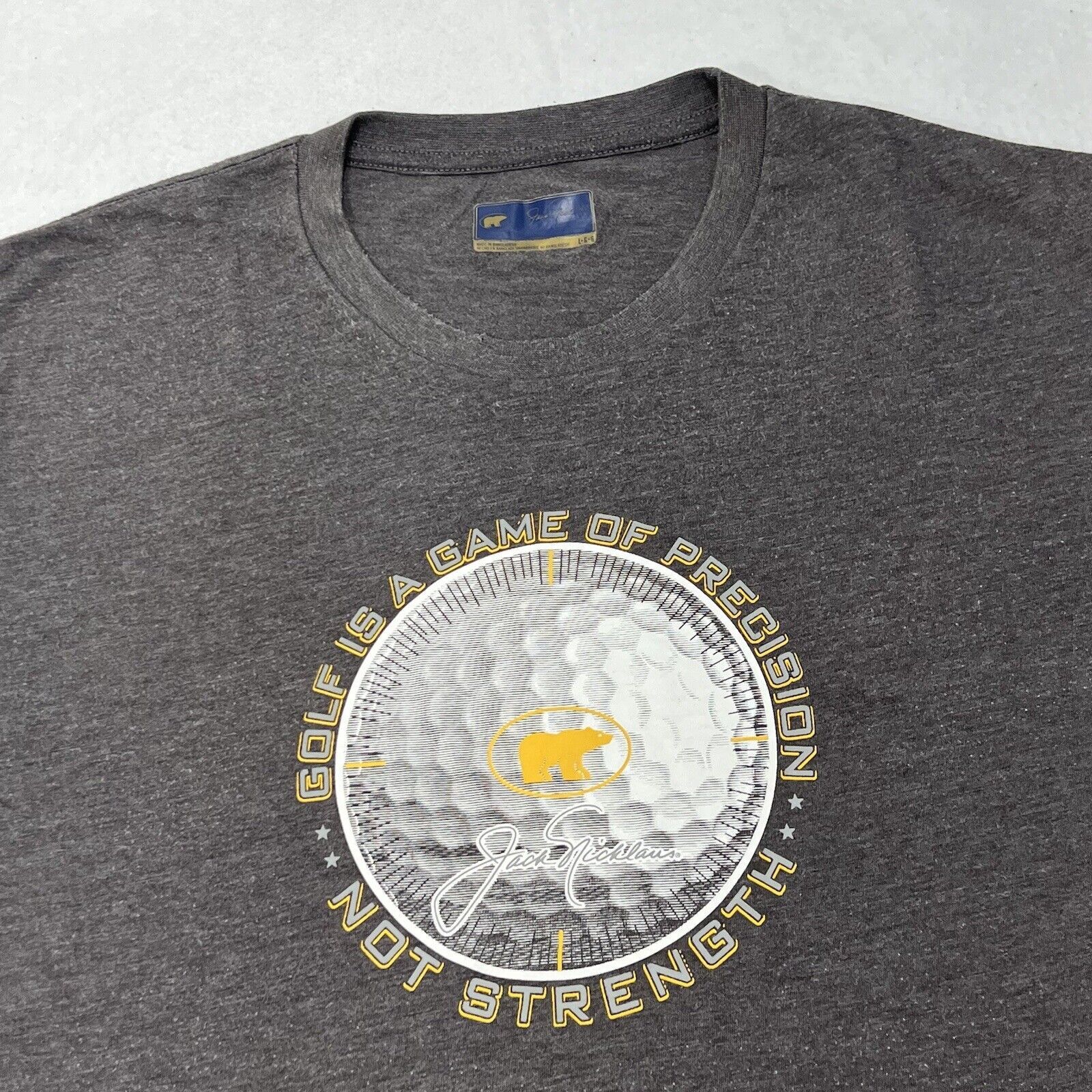 Other Jack Nicklaus Golf Ball Golden Bear Short Sleeve T Shirt Size US L / EU 52-54 / 3 - 2 Thumbnail