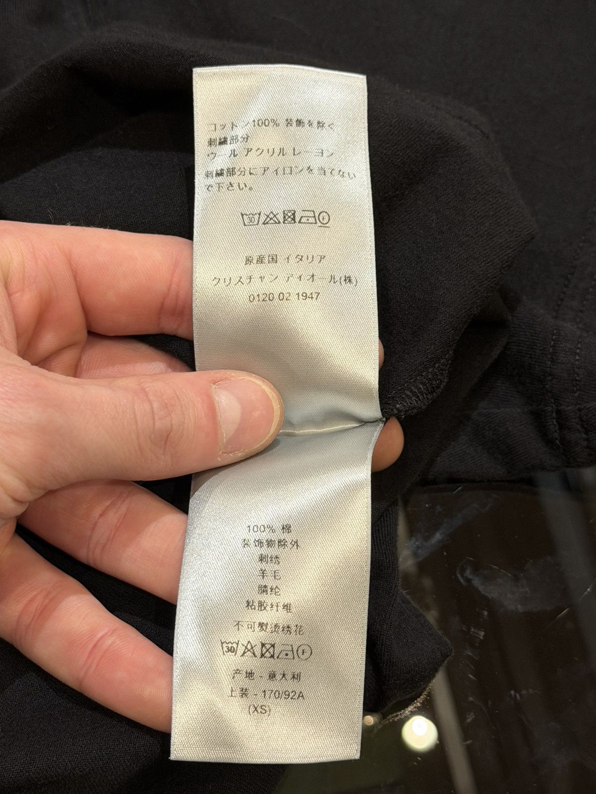 Dior Dior Atelier Pocket T Shirt - Black Size US XS / EU 42 / 0 - 6 Thumbnail