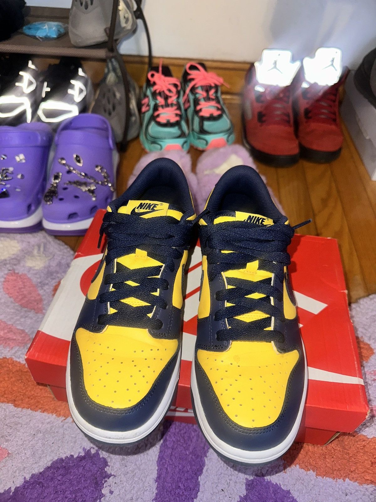 Nike Nike Dunk Low Michigan Size US 7 / EU 40 - 1 Thumbnail