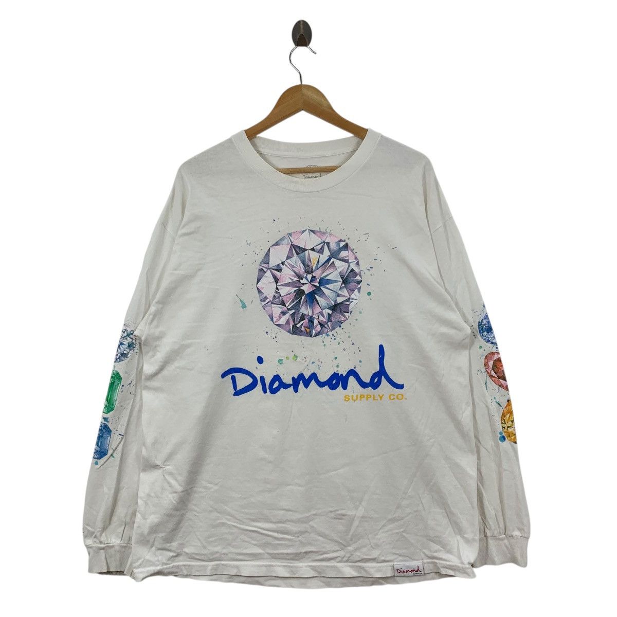 DIAMOND SUPPLY CO Types Of Diamonds All Over Print Tshirt