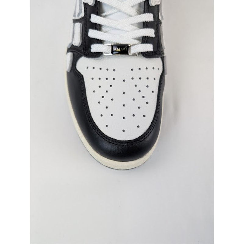 Amiri o1rshd1 Skel Hi Top Sneaker in Black / White Size US 11 / EU 44 - 15 Thumbnail