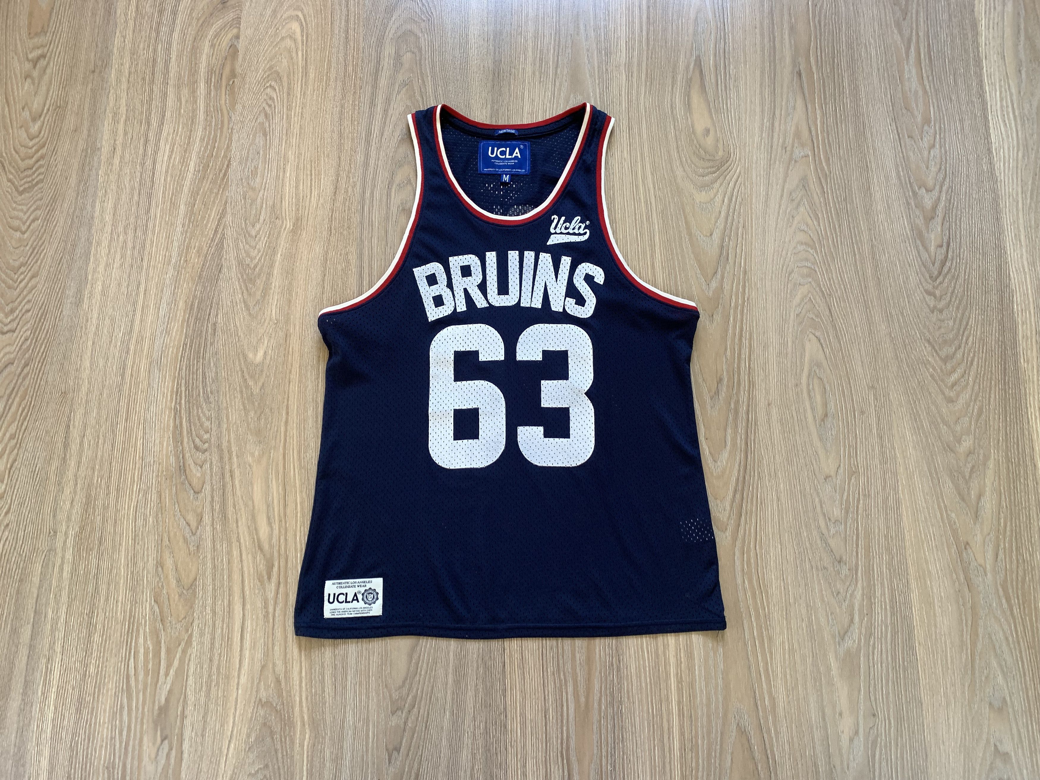 Other Vintage UCLA Bruins 63 Mesh Basketball Jersey Size US M / EU 48-50 / 2 - 1 Thumbnail