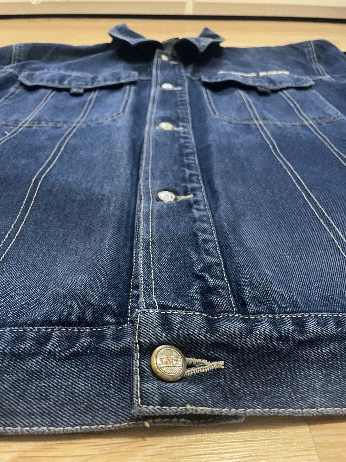 Other Johnny Blaze Vintage Denim Jacket L Boxy Hip Hop Size US L / EU 52-54 / 3 - 24 Thumbnail