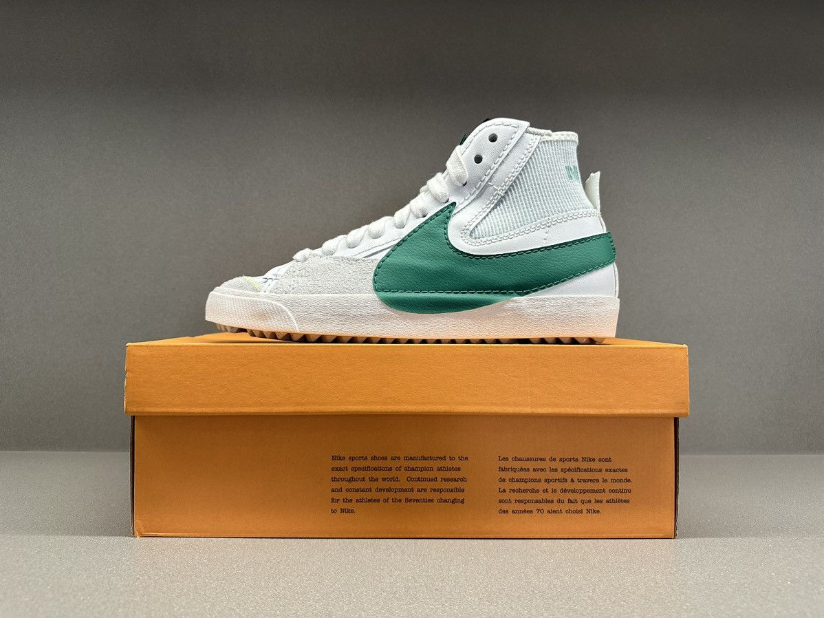 Mid Nike Blazer High Top Green Nike Blazer Mid 77 Jumbo White Green