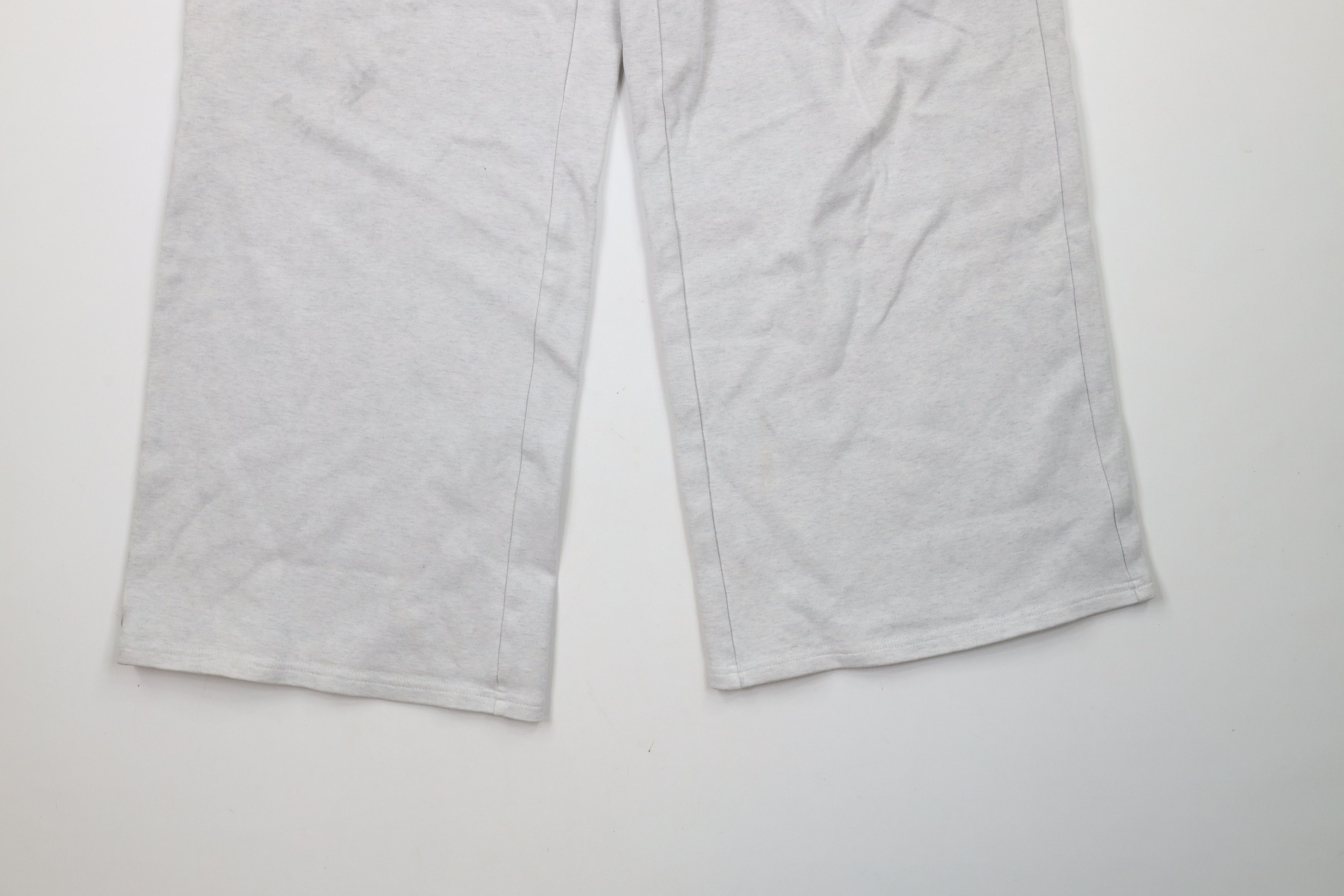 Vintage Zyia Active Faded Heavyweight Wide Leg Sweatpants Pants Gray Size 26" / US 2 / IT 38 - 4 Thumbnail