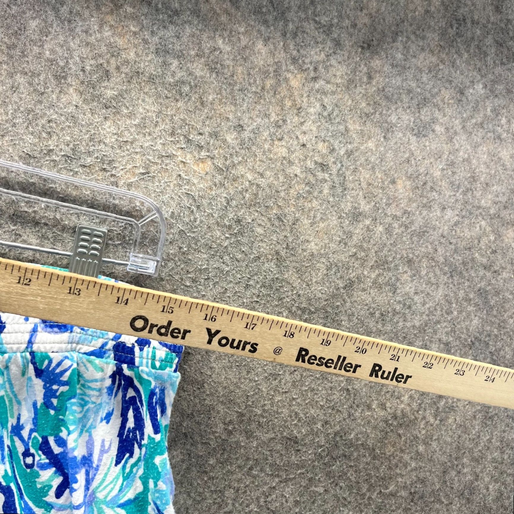 Lilly Pulitzer Lilly Pulitzer Pants Womens Small Blue Abstract White Tropical Floral Wide Leg Shorts? Size 28" / US 6 / IT 42 - 3 Thumbnail