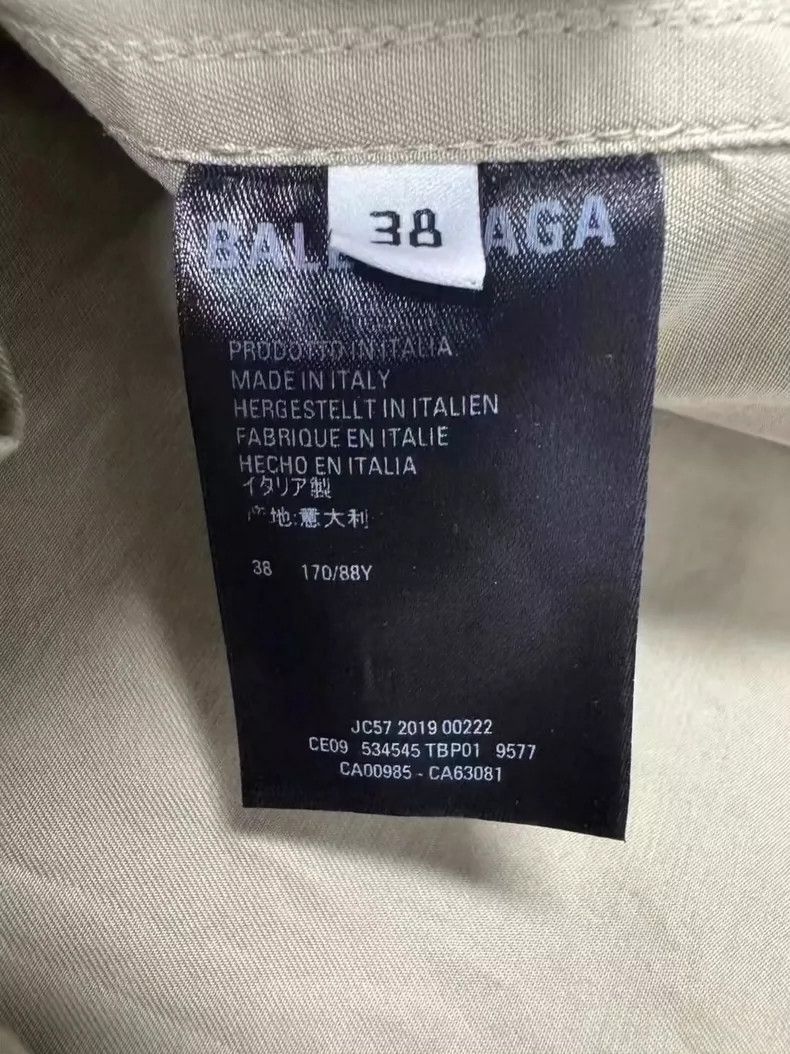 Balenciaga Balenciaga size 38 Tactical shirt with logo on back Size US XS / EU 42 / 0 - 5 Thumbnail