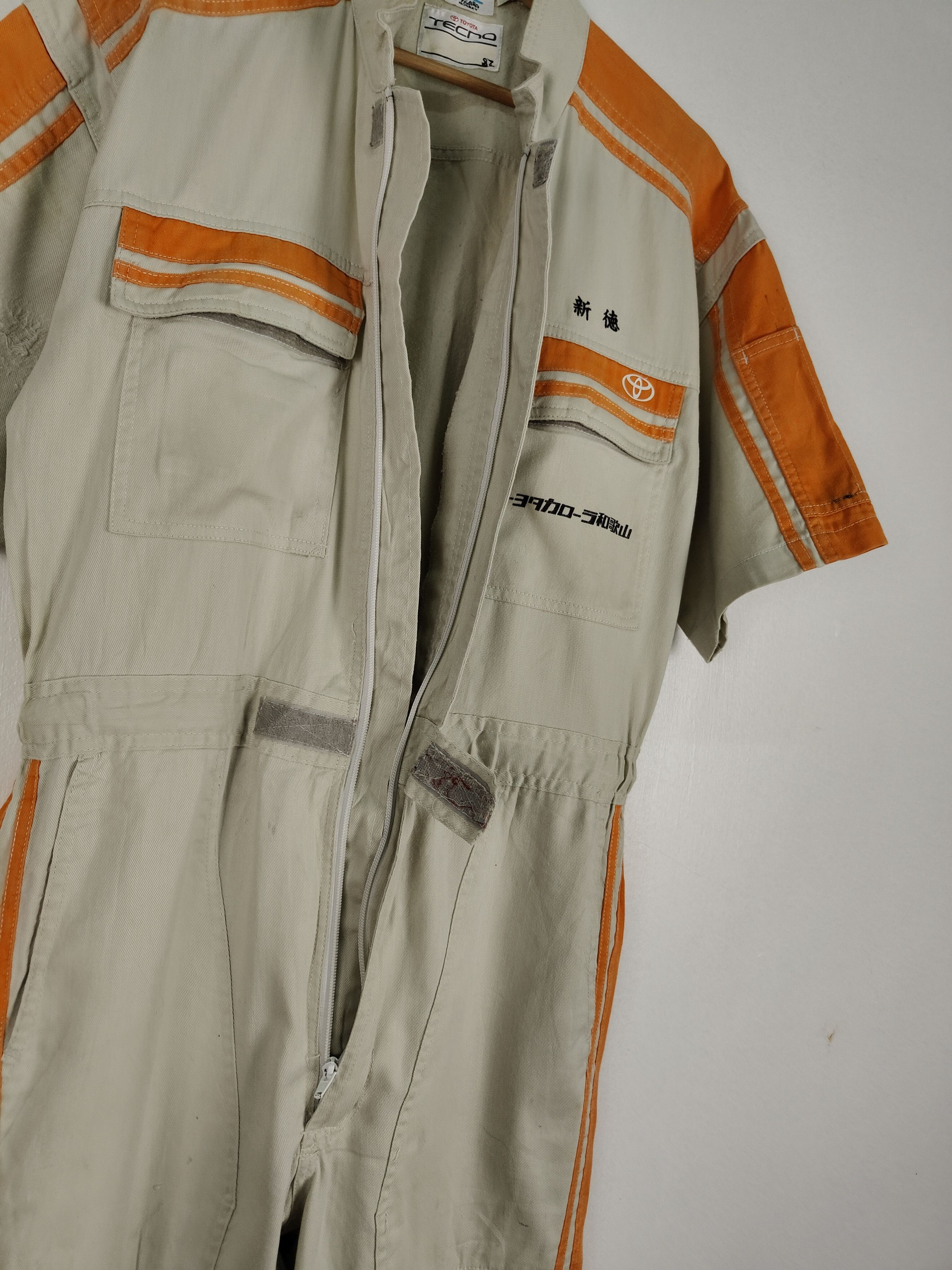 Vintage Vintage Toyota Corolla Team Work Wear Coverall Size US 32 / EU 48 - 10 Thumbnail