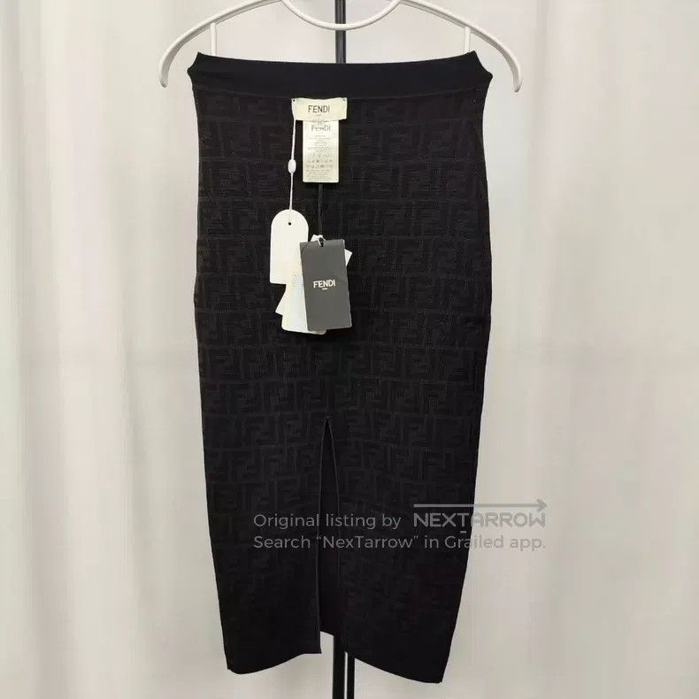 Fendi Fendi Monogram Pack Skirt Size 42" / US 20 - 2 Thumbnail