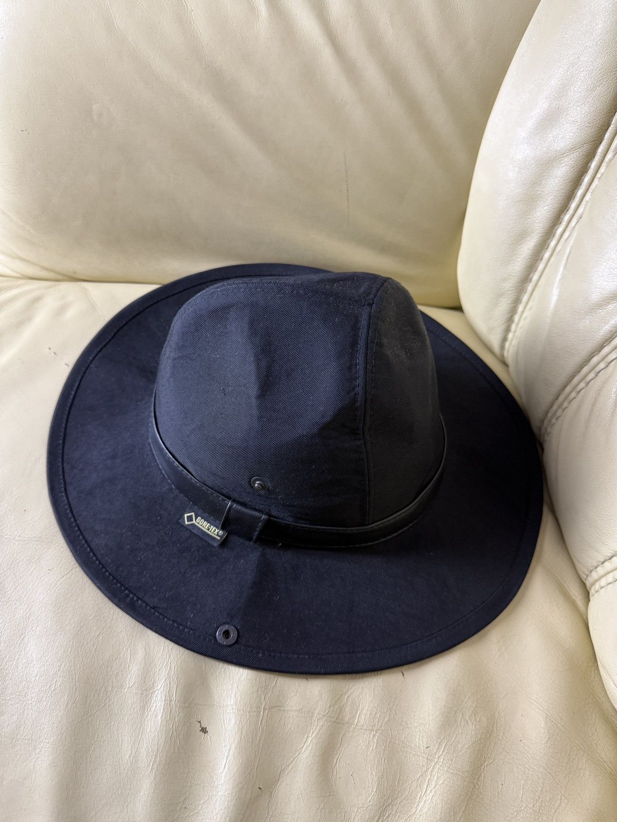 Goretex Vintage Nylon Gore Tex Wegener Panama Hat Undertaker Size ONE SIZE - 3 Thumbnail