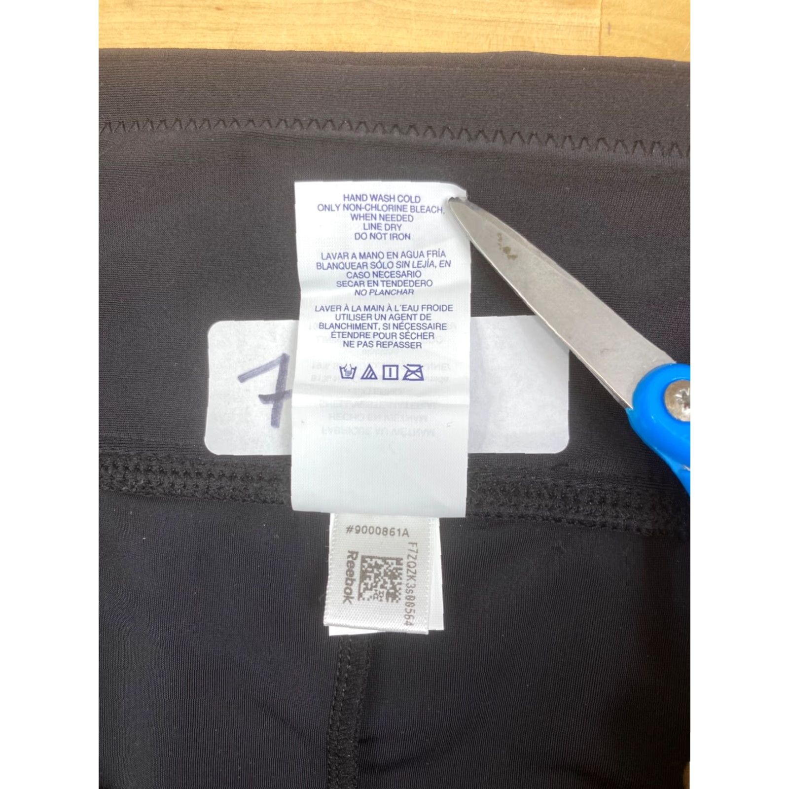 Reebok Reebok Skirt Womens 14 Black Activewear Tennis Golf Lined #7831 Size 36" / US 14 / IT 50 - 3 Thumbnail
