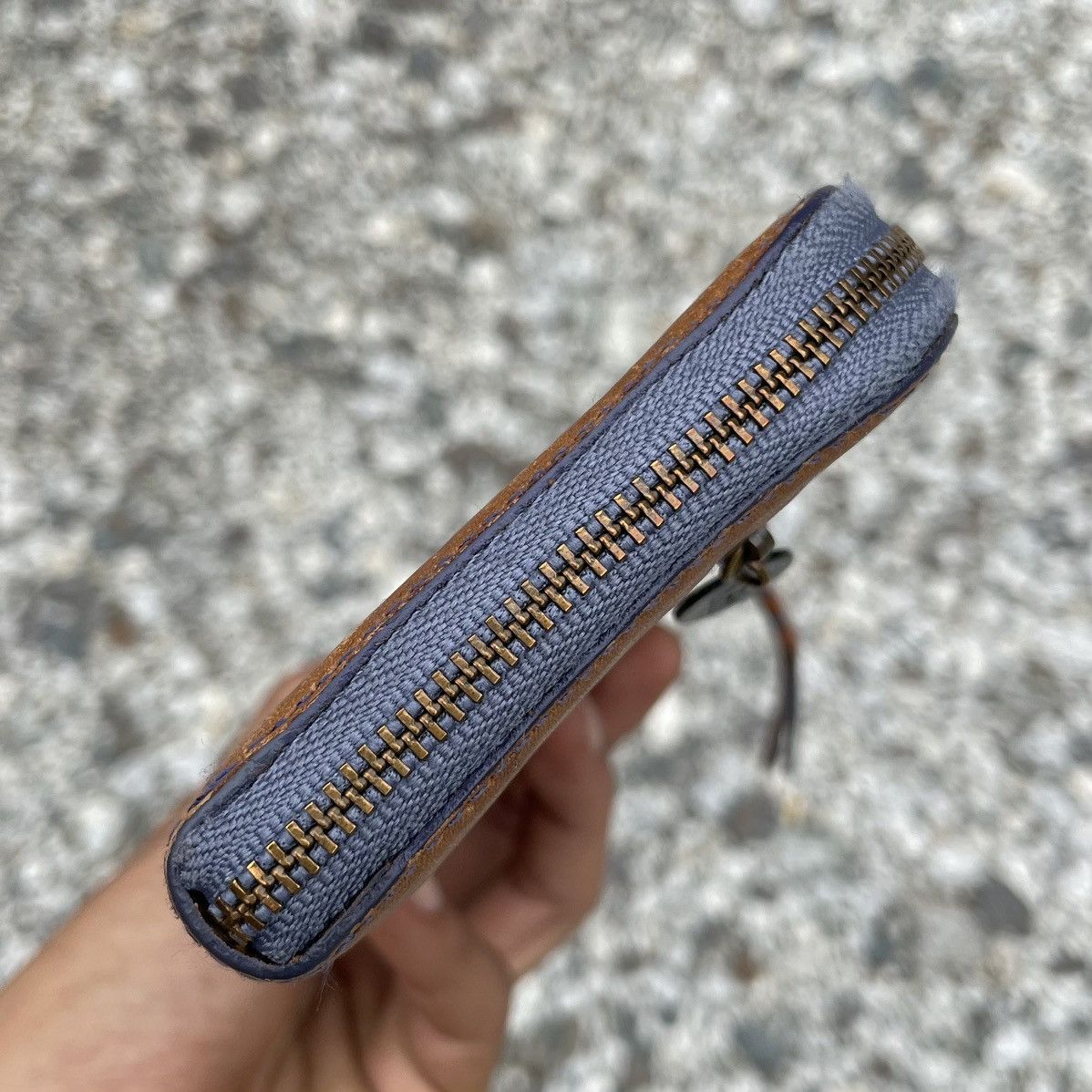 Handmade × Japanese Brand × Leather Japanese Handmade Leather Long Wallet Size ONE SIZE - 10 Thumbnail