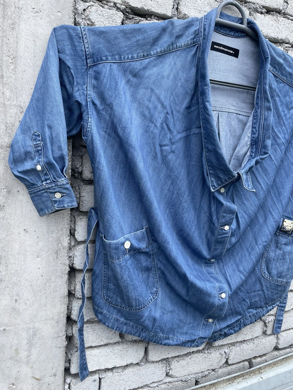 Issey Miyake × mercibeaucoup Mercibeaucorp Indigo Dye Baggy Hype Jacket Size S / US 4 / IT 40 - 2 Thumbnail
