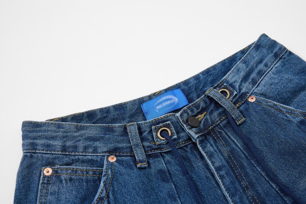 Jean Men's retro washed punk hip-hop scimitar wide-leg jeans y2k Size US 32 / EU 48 - 3 Thumbnail