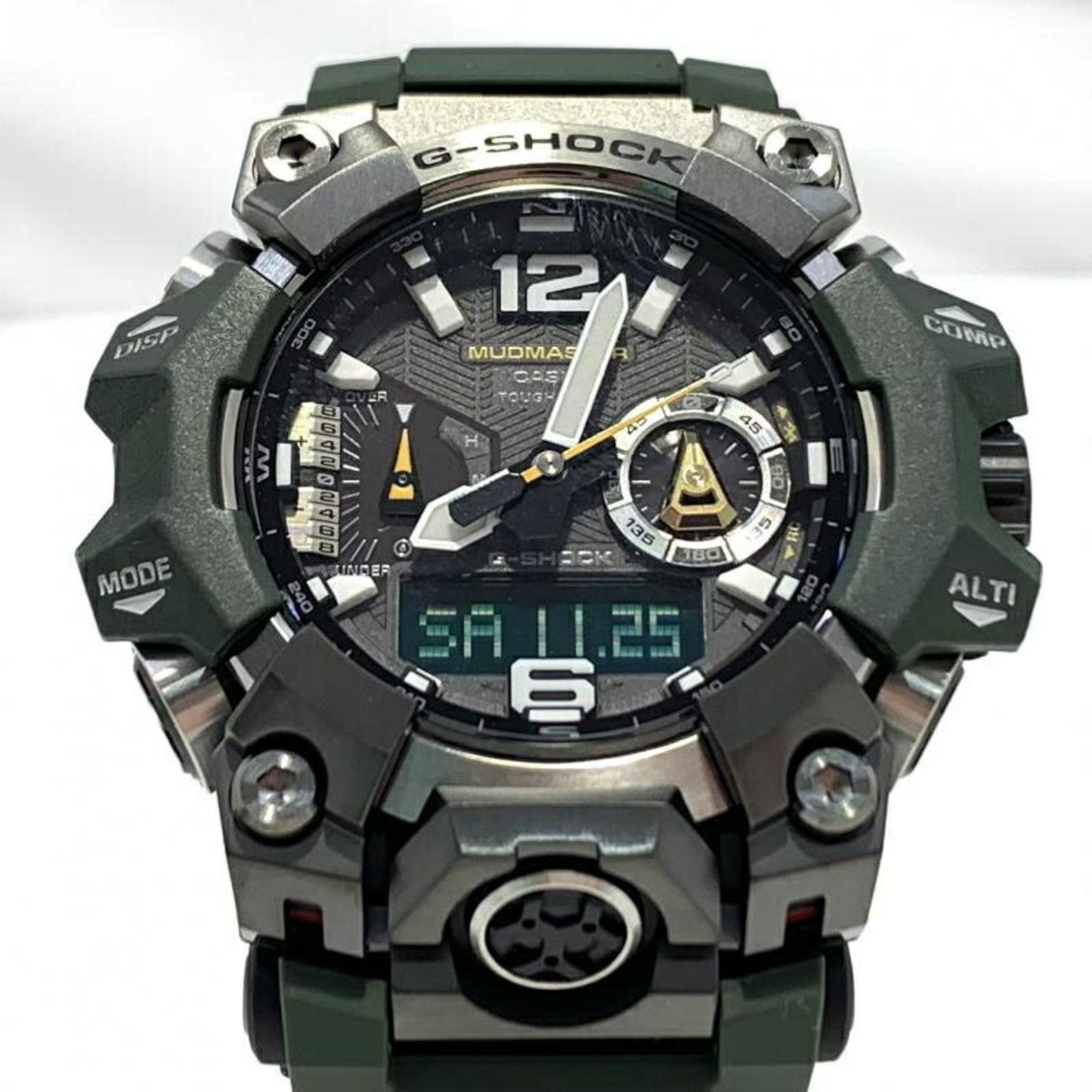 image of Casio G-Shock Gwg-B1000-3Ajf Watch Mudmaster Master Of G - Land G-Shock Mud Master Solar Radio in G