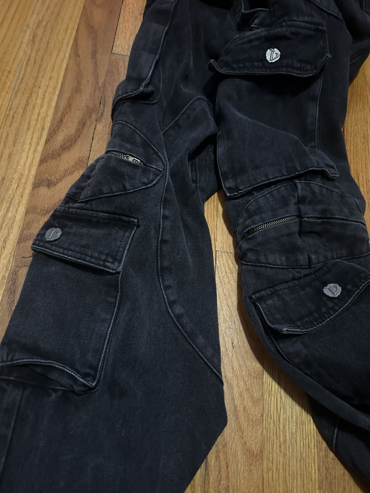 Vale Flared baggy denim Size US 34 / EU 50 - 3 Thumbnail