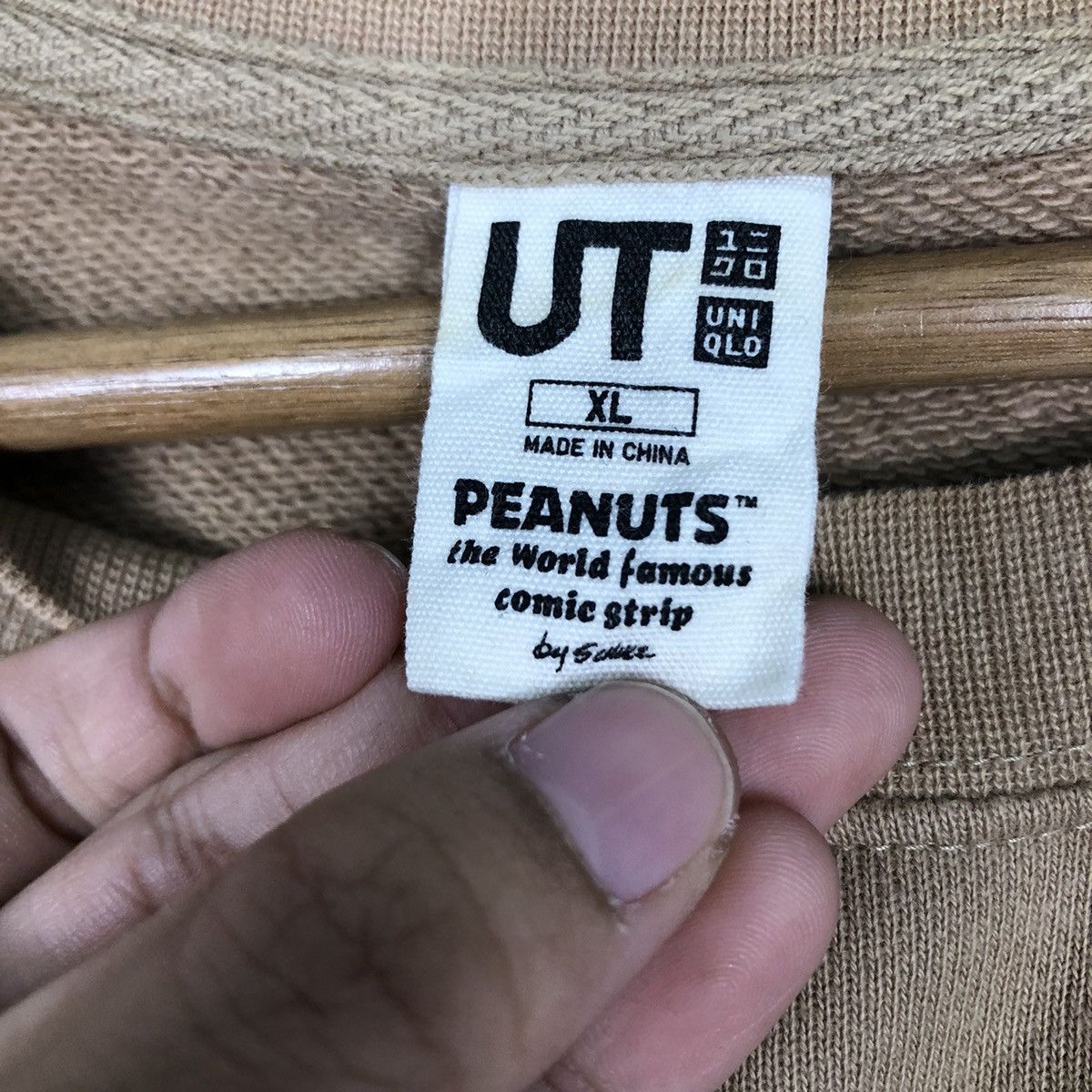 Japanese Brand 📌Vintage Sweatshirt Peanuts Snoopey Big Logo Design Size US XL / EU 56 / 4 - 14 Thumbnail