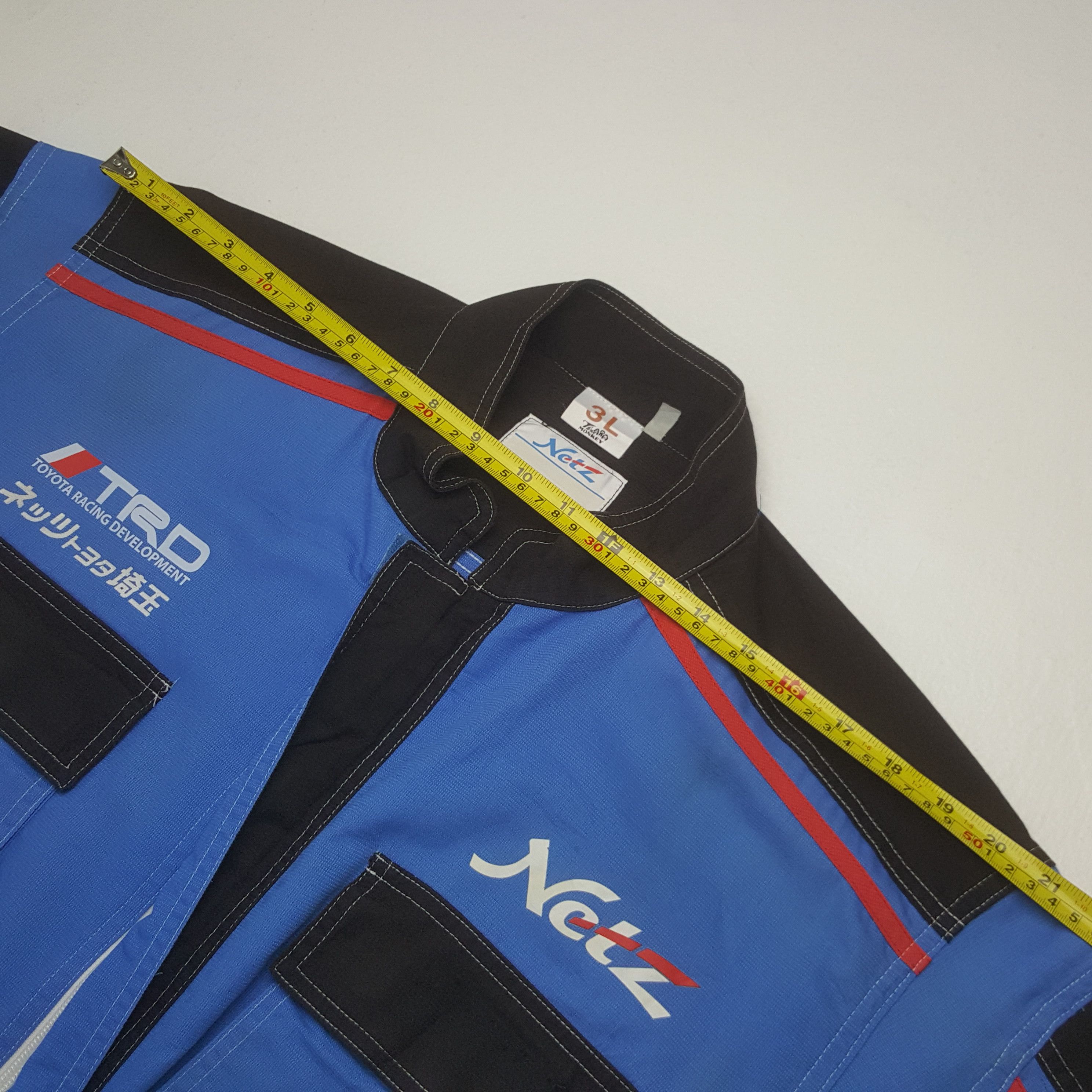 Japanese Brand Vintage Toyota Racing Development Coverall Jacket C306N16 Size US L / EU 52-54 / 3 - 11 Thumbnail