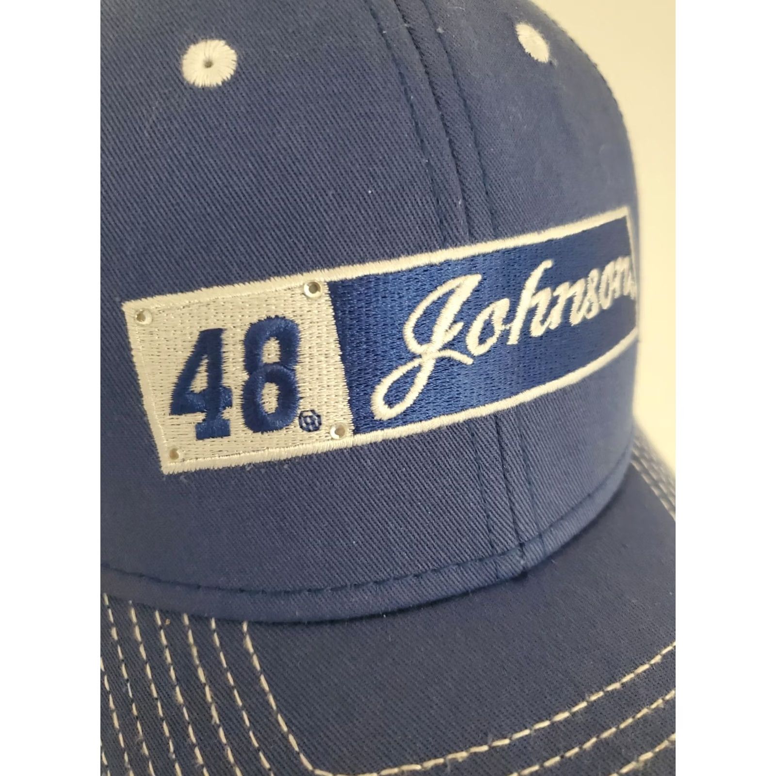 NASCAR Hendrick Motorsports Jimmie Johnson 48 Nascar racing snapback hat cap Rhinestone Size ONE SIZE - 6 Thumbnail