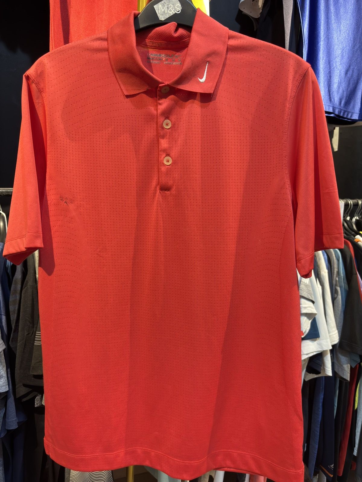 Nike Nike Golf Red Polos Size US L / EU 52-54 / 3 - 1 Thumbnail
