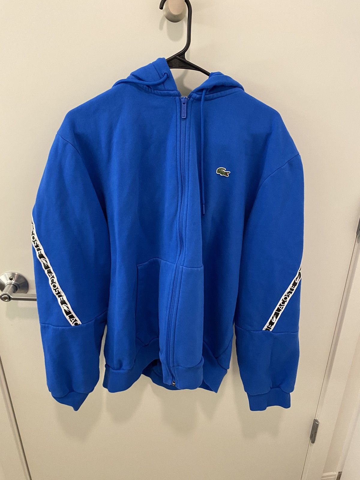 Lacoste Lacoste Classic Fit Alligator Zip-Up Hoodie Size US XXL / EU 58 / 5 - 1 Thumbnail