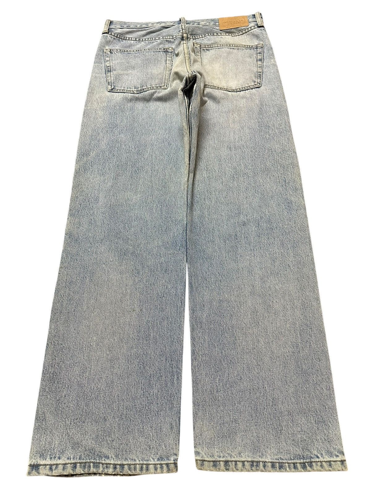 Japanese Brand Vintage Japanese Brand Blue Faded Wash Style Loose Jeans Size US 31 - 2 Thumbnail