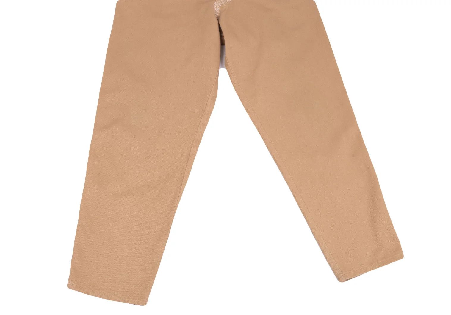 Jean Paul Gaultier Cotton Tapered Pants in Beige Size 48 Size US 32 / EU 48 - 10 Thumbnail