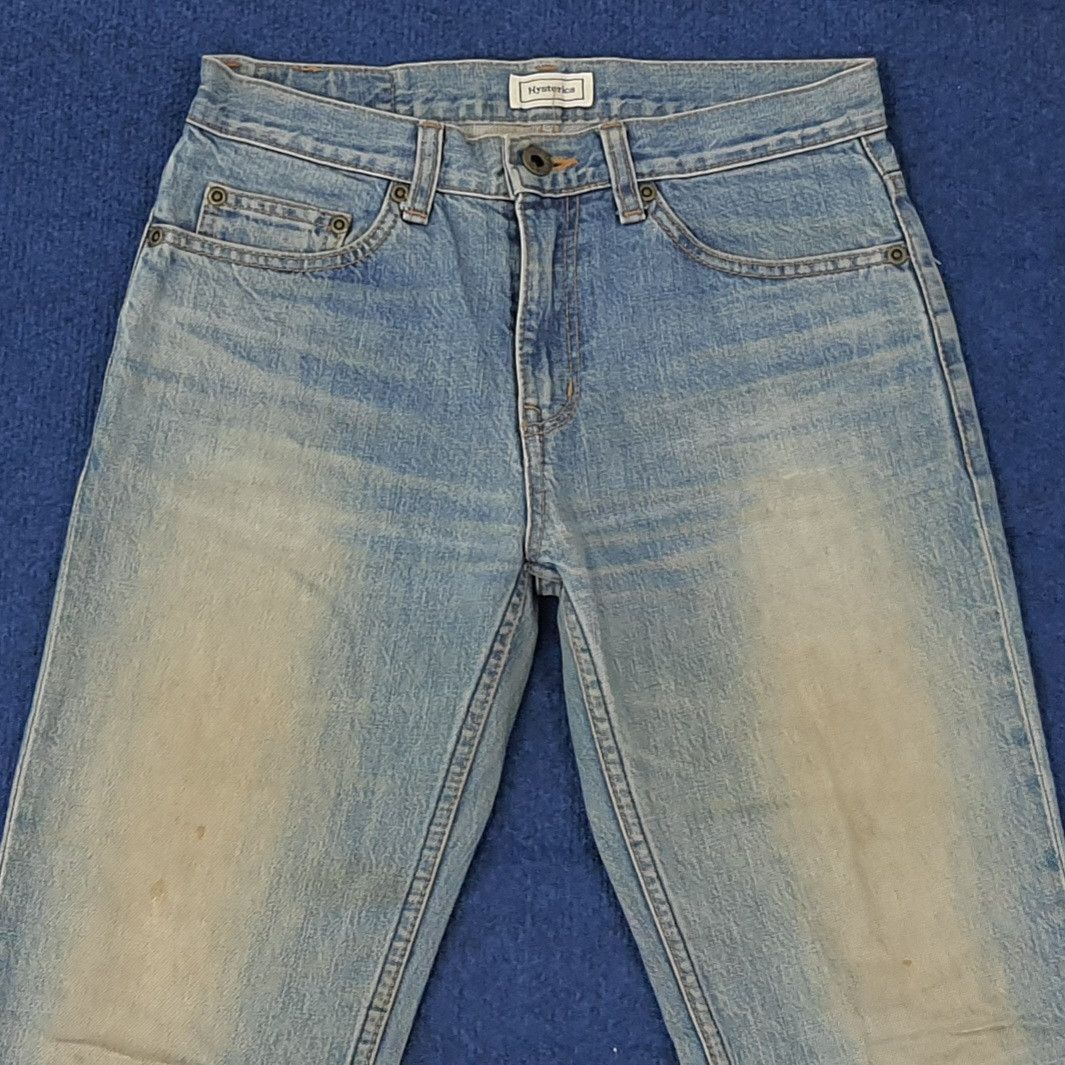 Hysteric Glamour Vintage Hysterics Raider Japan Custom Logo Jeans C258N6 Size US 27 - 5 Thumbnail