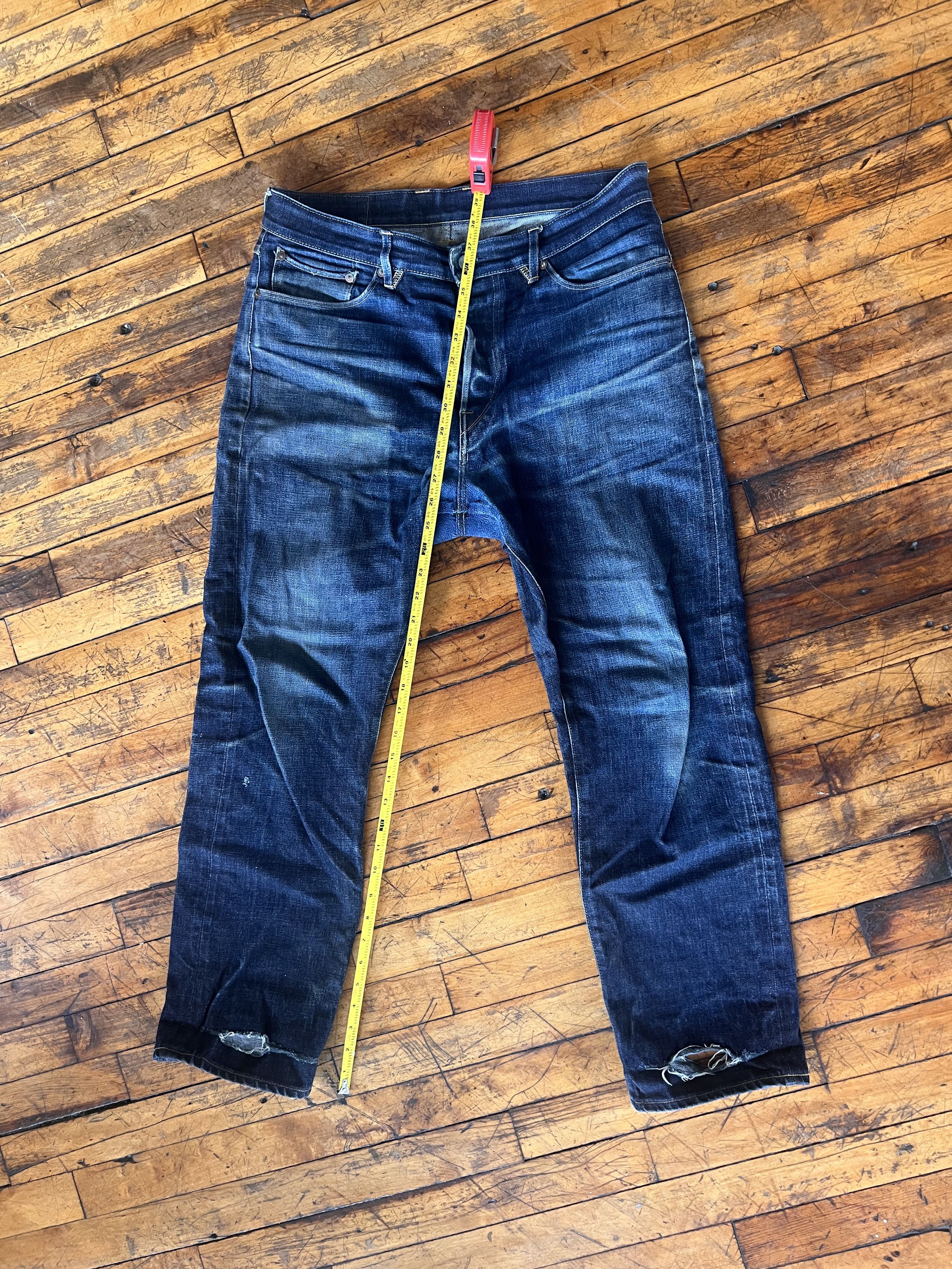 Stevenson Overall Co. Stevenson Overall Company - 220 Raw Denim - W31 Size US 31 - 4 Thumbnail