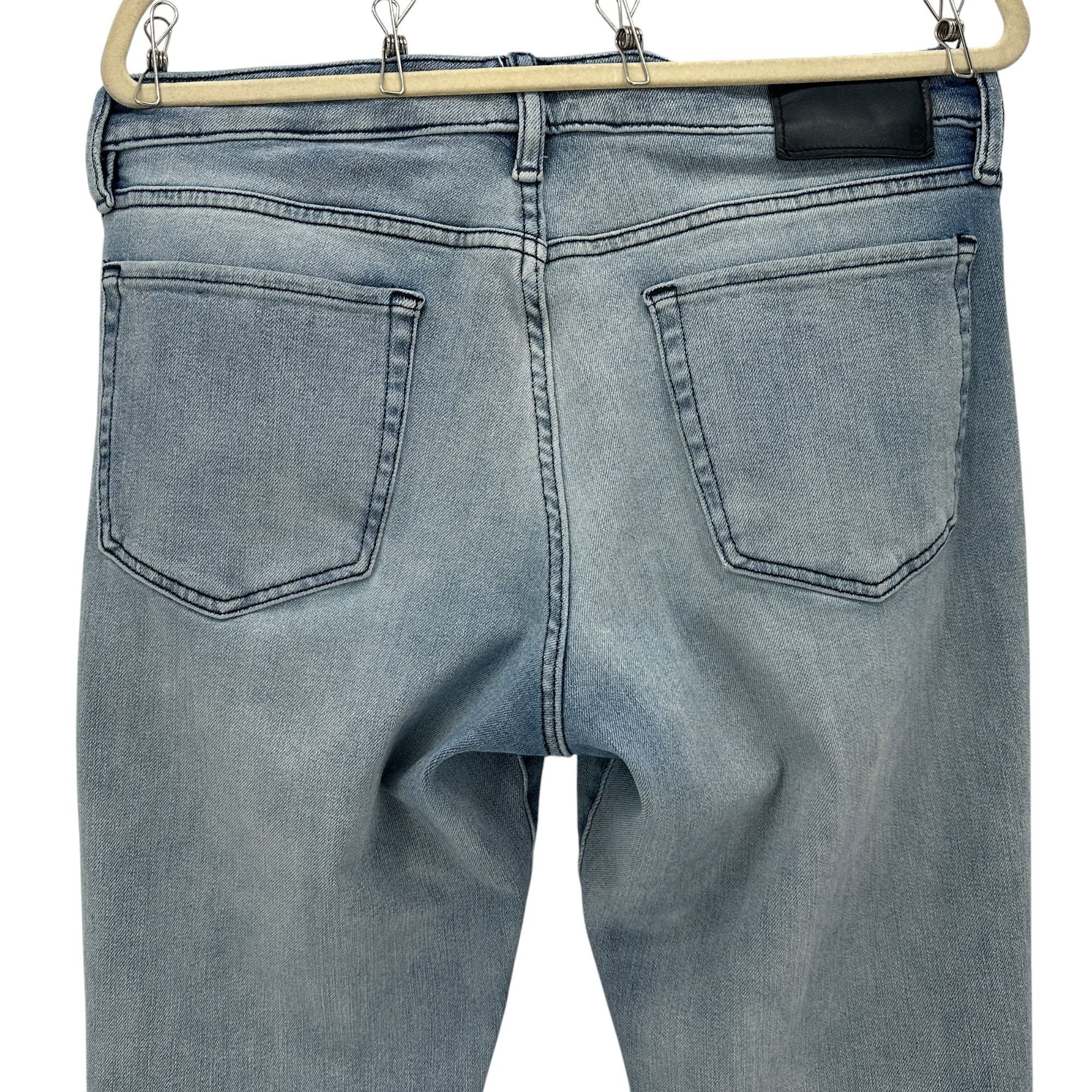 Bonobos Bonobos Mens 34/34 Jeans Slim Light Distressed Denim Stretch Size US 34 / EU 50 - 5 Thumbnail