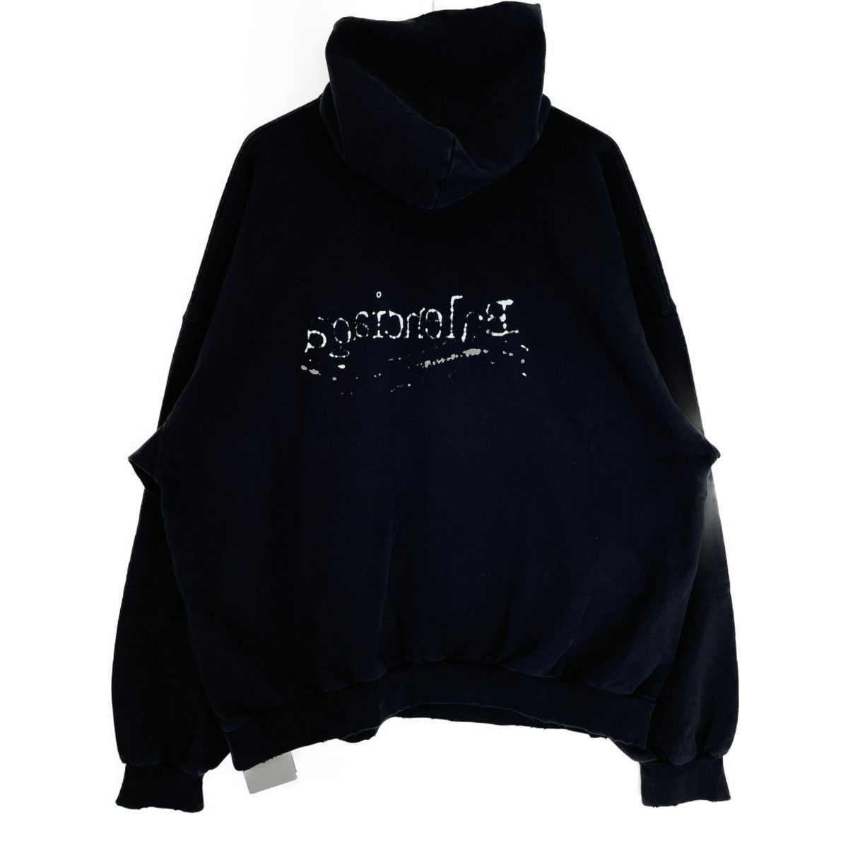 Balenciaga Balenciaga Logo Print Pullover Parka Size US M / EU 48-50 / 2 - 2 Thumbnail