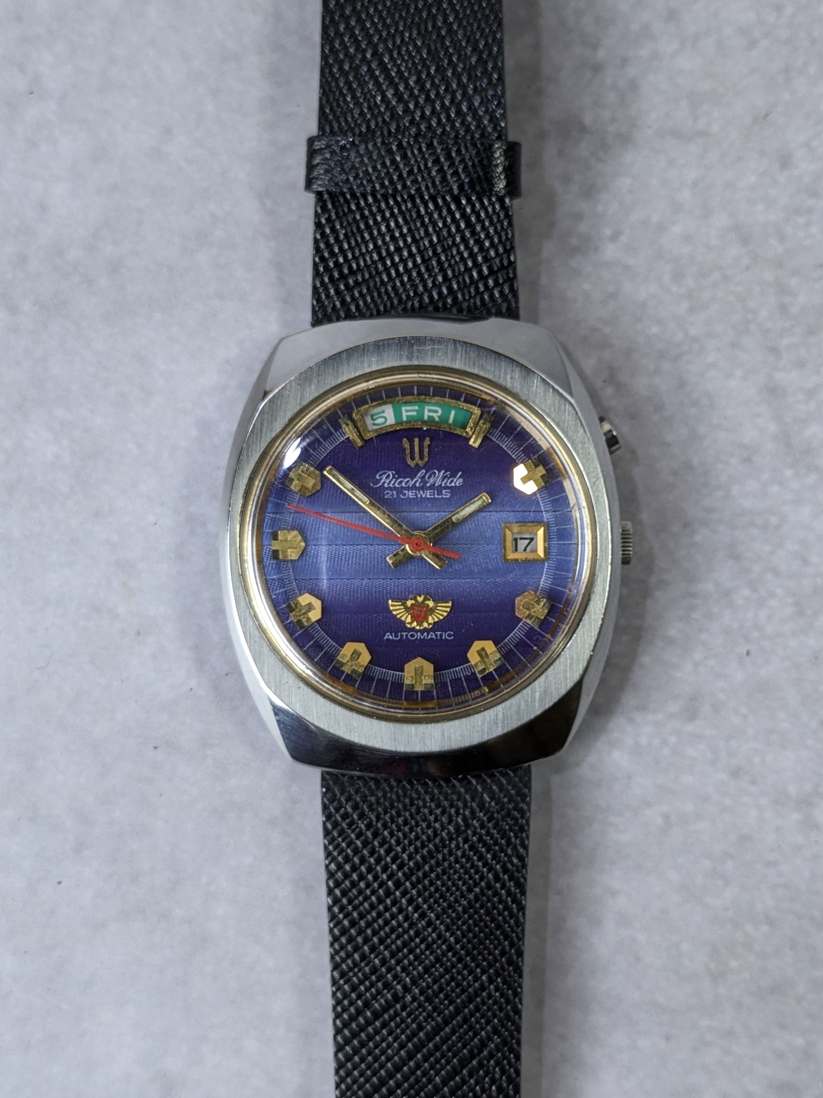 Other Ricoh Wide Automatic Purple Dial or Ricoh President watches Size ONE SIZE - 2 Thumbnail